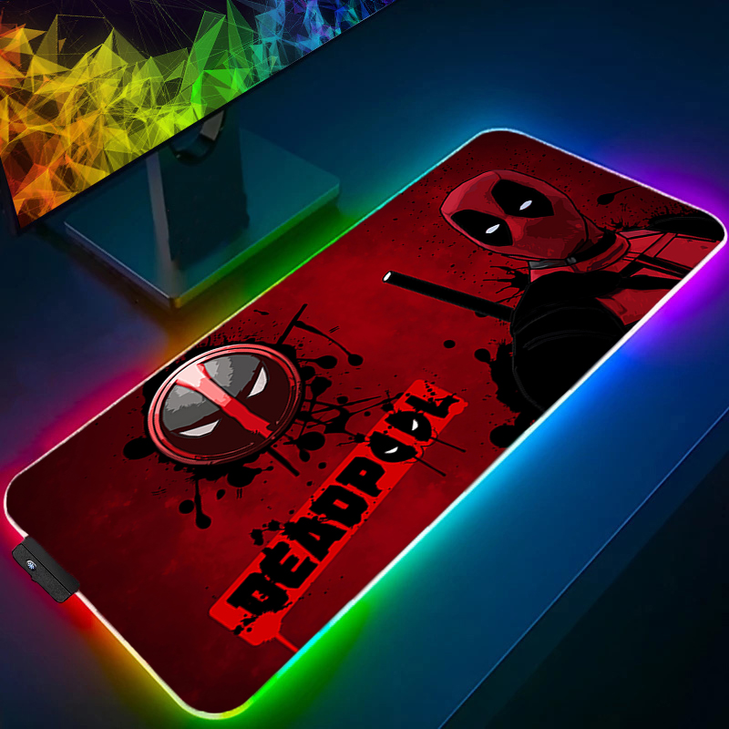 Gaming Keyboard No Rgb - LED Mouse Pad Oyun Arka Işık