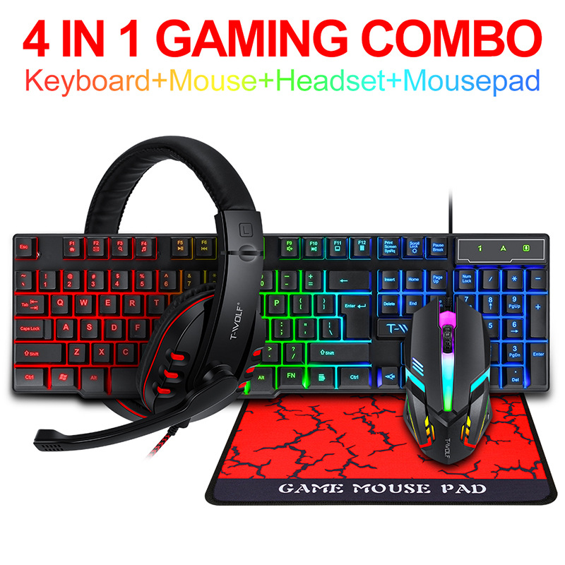 Gaming Keyboard And Mouse For Xbox - Arapça İngilizce Klavye İspanyolca Rusça Arapça