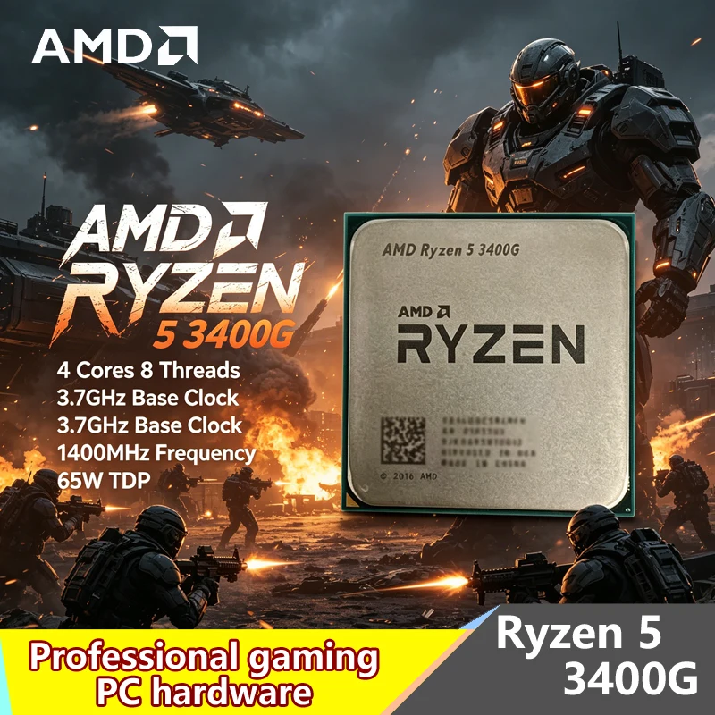 Amd Cpu Ryzen 5 - AMD Ryzen 5 3400G AM4 Masaüstü