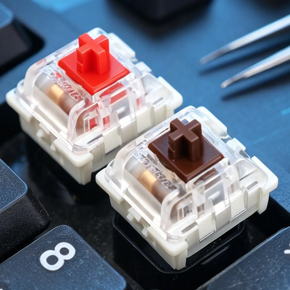 1-150 adet 3 Pin DIY mekanik k - Gaming Keyboard Blue Switches incelemesi ve fiyatı