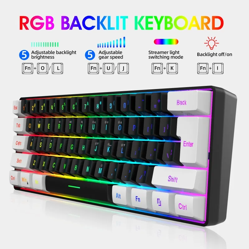 Klavye ve Fare %60 Bilgisayar  - Gaming Keyboard And Mouse For Xbox incelemesi ve fiyatı