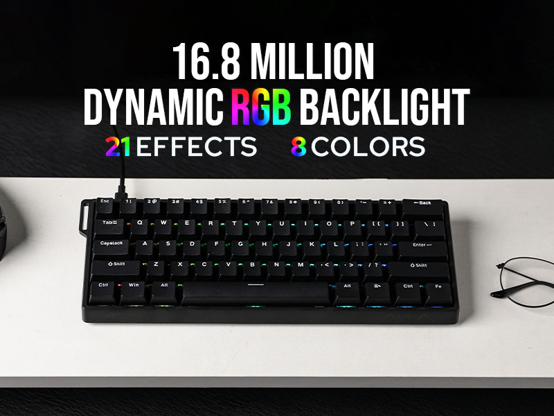 Özel AULA WIN60 HE WIN60 HE MA - Gaming Keyboard Hall Effect Switches incelemesi ve fiyatı