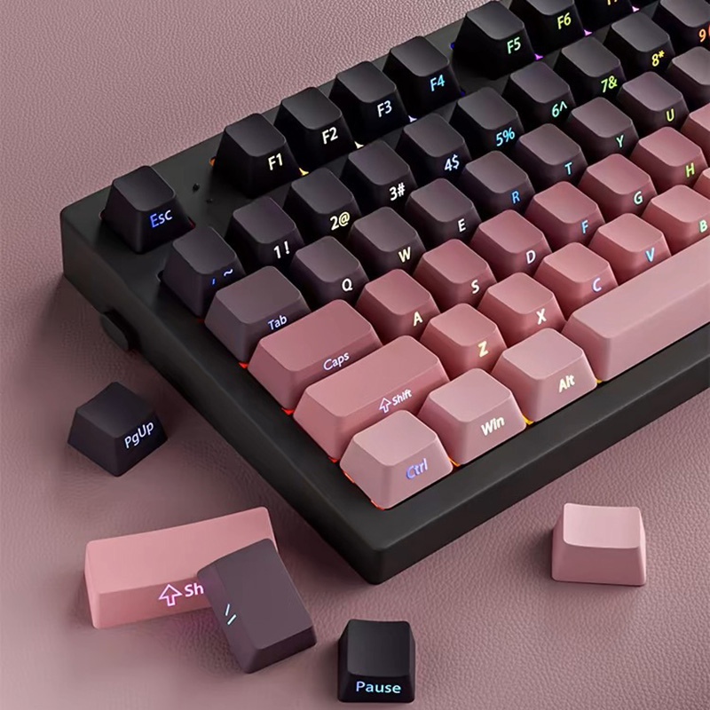 Gradyan Tuş Başlıkları Yan Tar - Gaming Keyboard Typewriter incelemesi ve fiyatı
