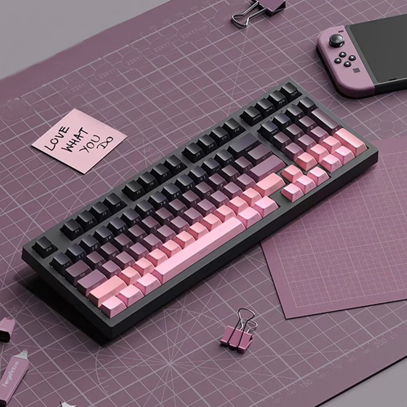 Gradyan Tuş Başlıkları Yan Tar - Gaming Keyboard Typewriter incelemesi ve fiyatı