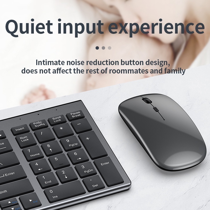 Jomaa İnce Şarj Edilebilir Blu - Gaming Keyboard Mouse And Headset Combo incelemesi ve fiyatı