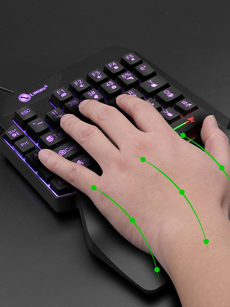 Mekanik Tek El Kullanımlı Hafi - Gaming Keyboard And Mouse For Xbox incelemesi ve fiyatı