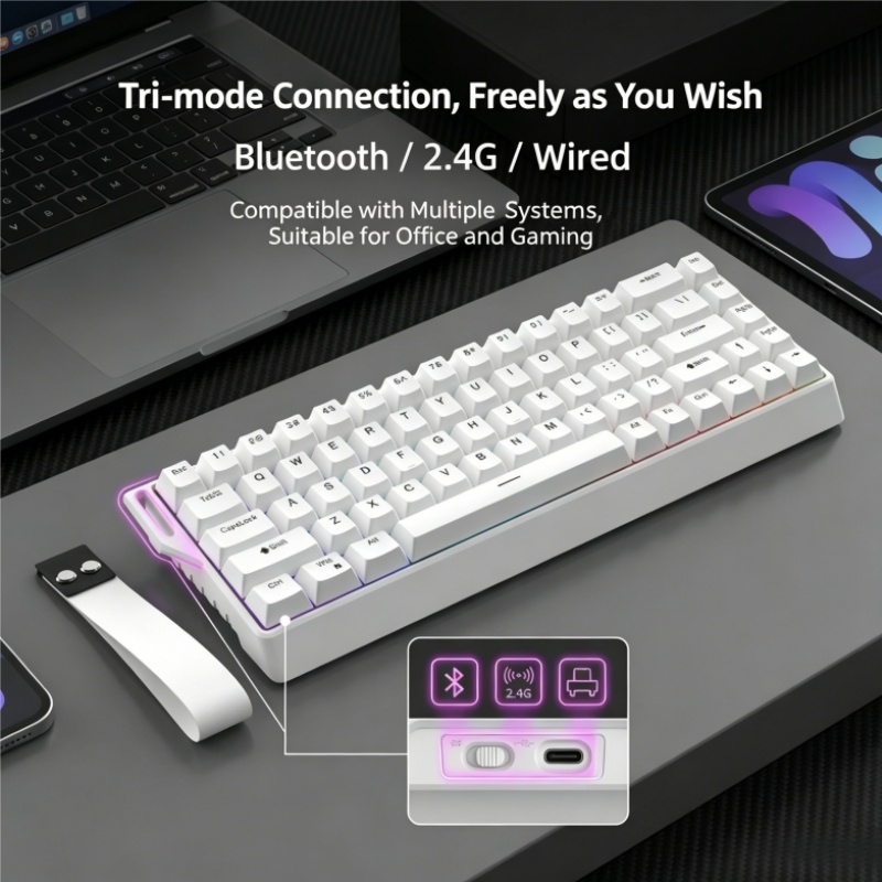 K68 RGB Arka Işık Üç Boyutlu T - Gaming Keyboard Blue Switches incelemesi ve fiyatı