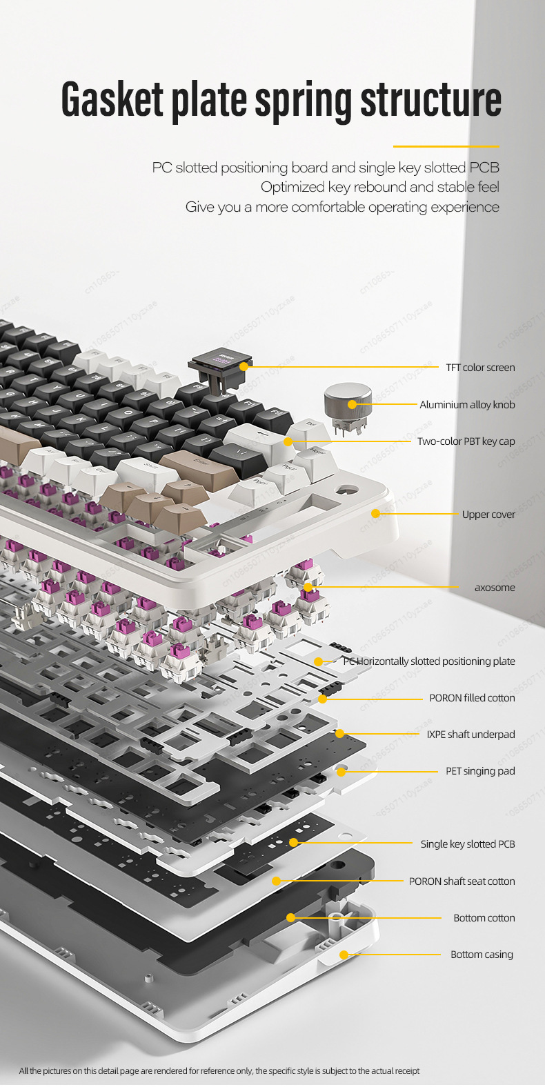 2024 Yeni AL66 Mekanik Klavye  - Gaming Keyboard No Rgb incelemesi ve fiyatı