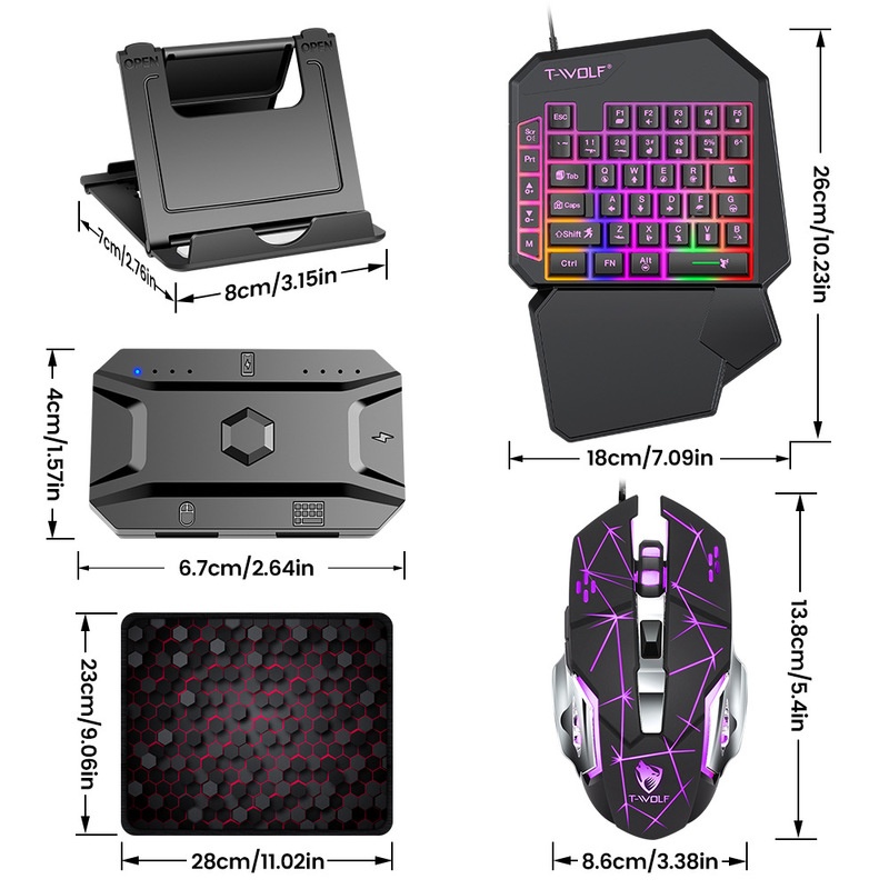 T-Wolf Tf950 5'i 1 Arada Tek E - Gaming Keyboard And Mouse For Xbox incelemesi ve fiyatı