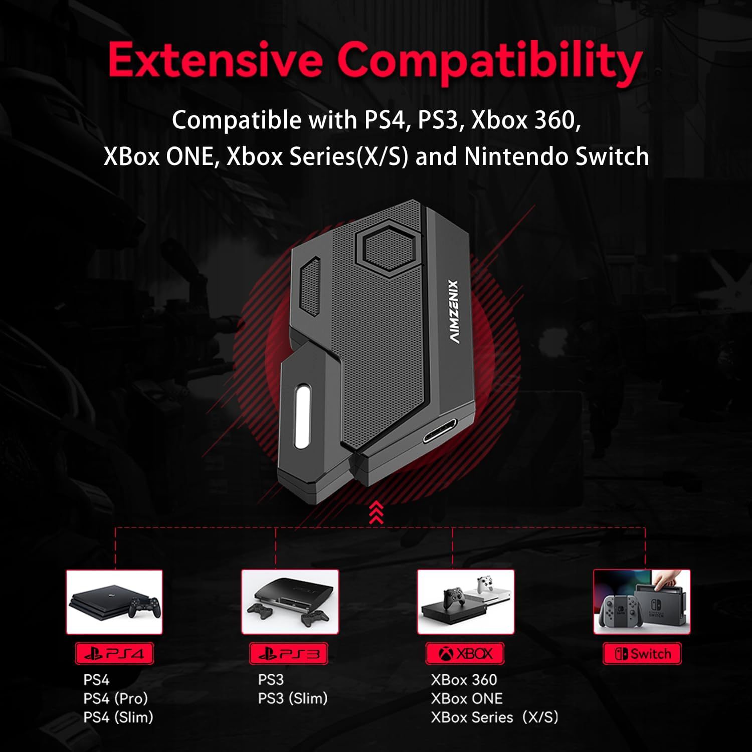 Mobil Oyunlar Dönüştürücü Mobi - Gaming Keyboard And Mouse For Xbox incelemesi ve fiyatı