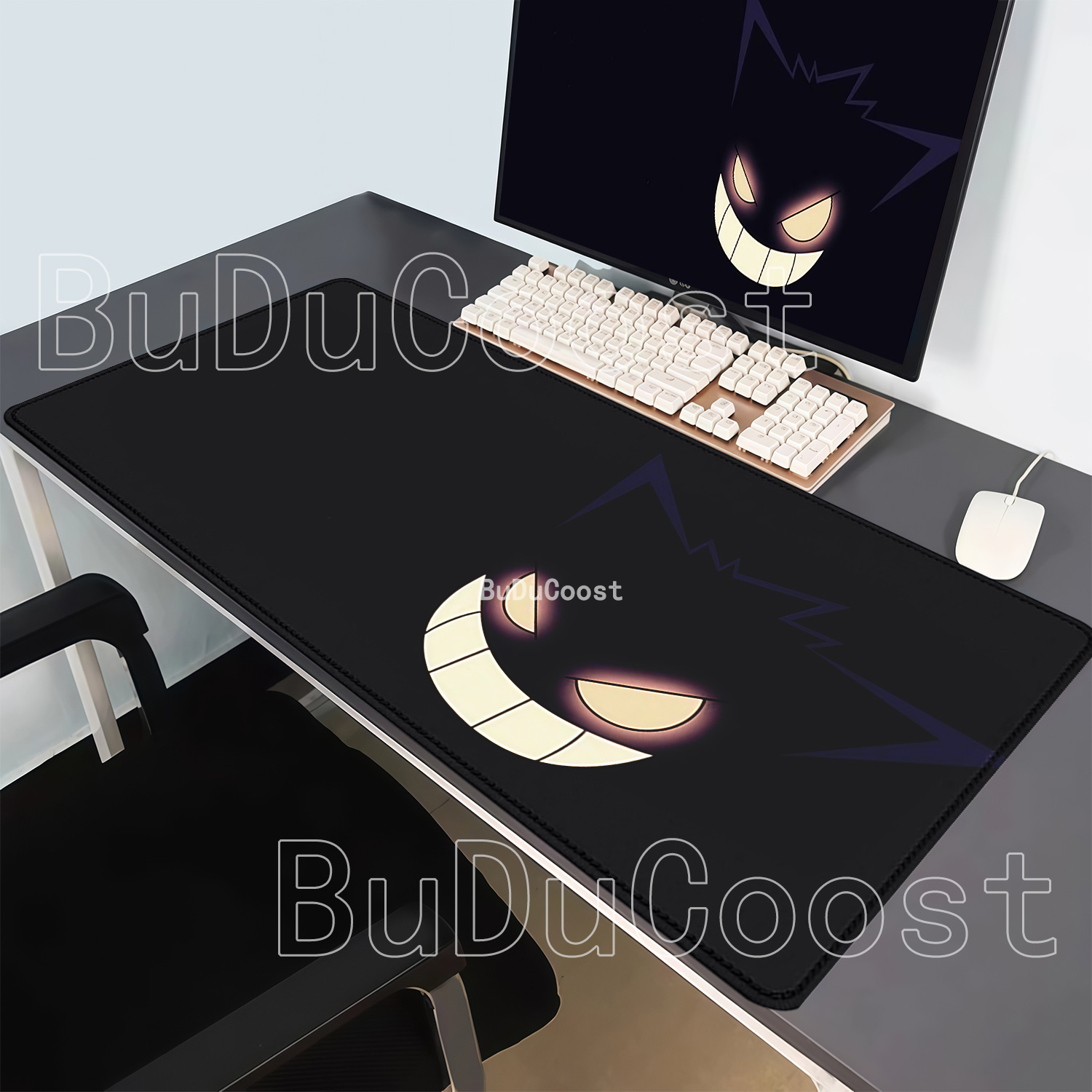 HD Baskı Gengar Pokemon Anime  - Gaming Keyboard Typewriter incelemesi ve fiyatı