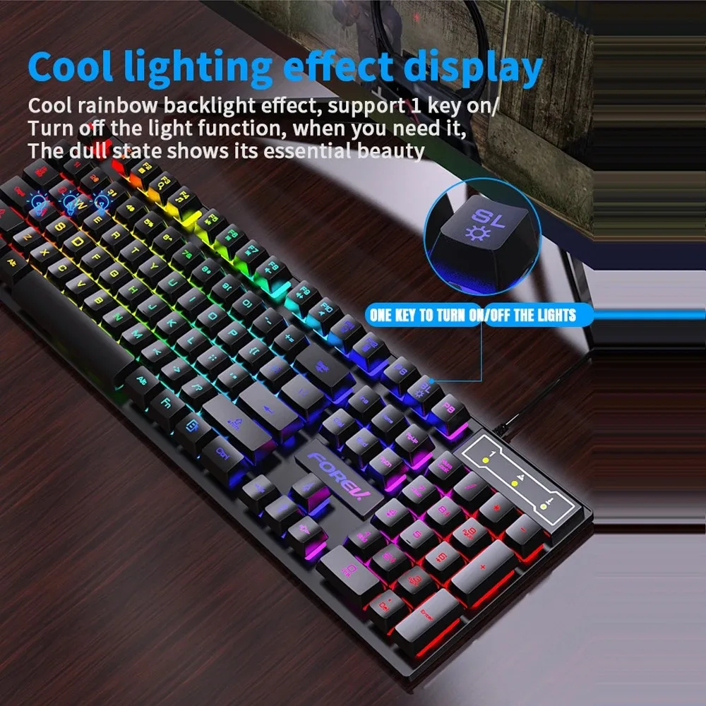 104 Tuşlu Arkadan Aydınlatmalı - Gaming Keyboard And Mouse For Xbox incelemesi ve fiyatı