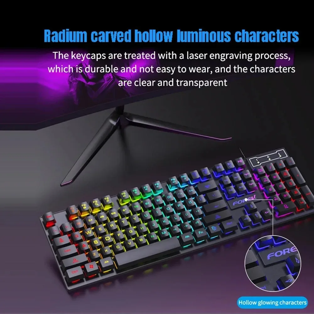 104 Tuşlu Arkadan Aydınlatmalı - Gaming Keyboard And Mouse For Xbox incelemesi ve fiyatı