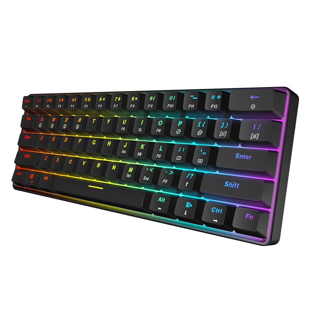 SKYLOONG GK61 Mini Taşınabilir - Gaming Keyboard Blue Switches incelemesi ve fiyatı