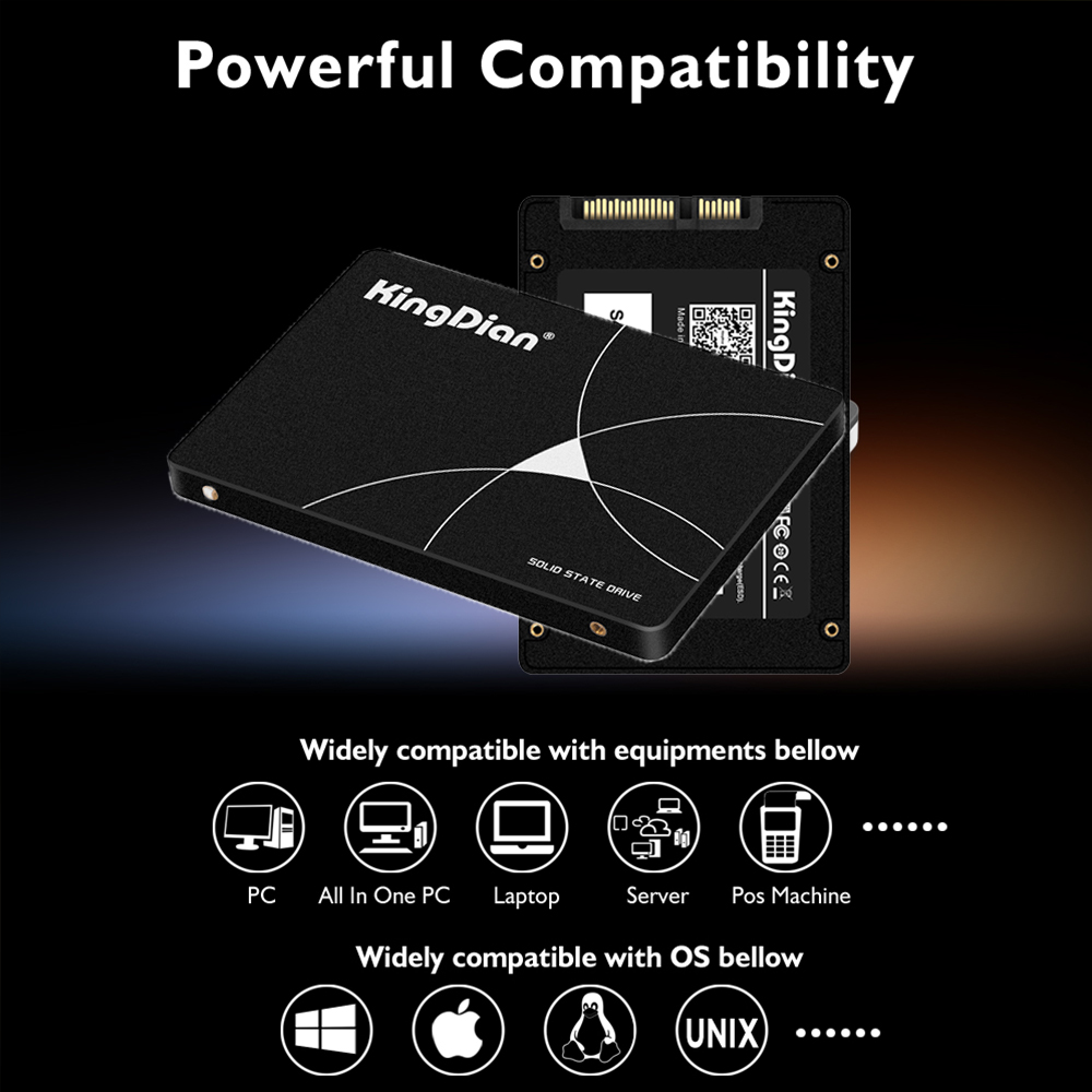 KingDian SSD 60GB 120GB 128GB  - Samsung Ssd Evo 870 incelemesi ve fiyatı