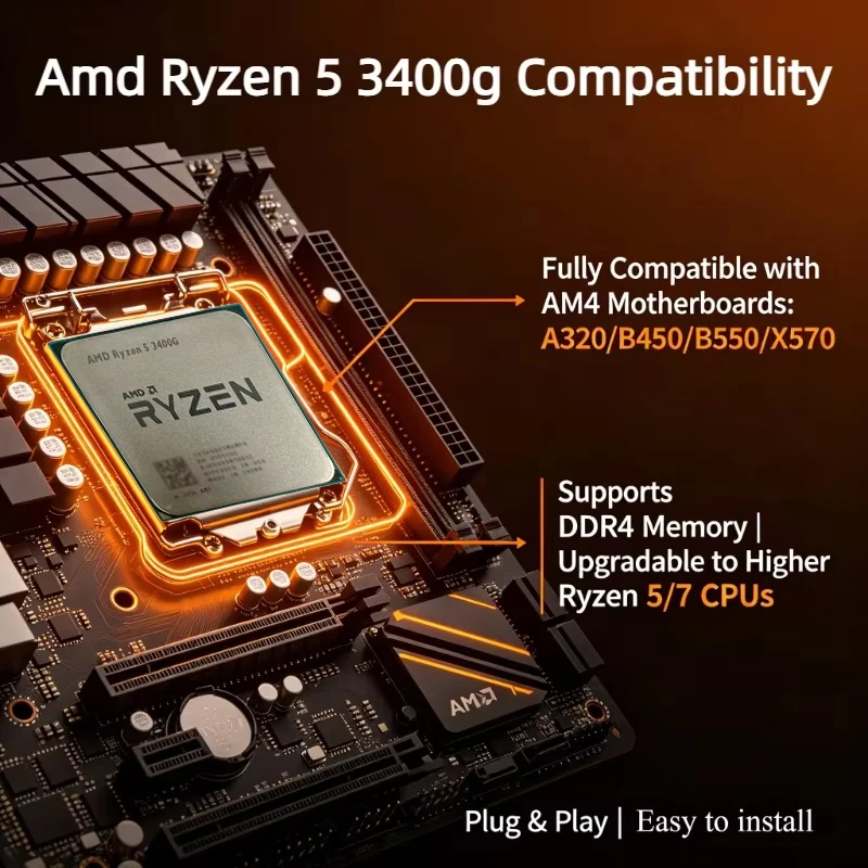 AMD Ryzen 5 3400G AM4 Masaüstü - Amd Cpu Ryzen 5 incelemesi ve fiyatı